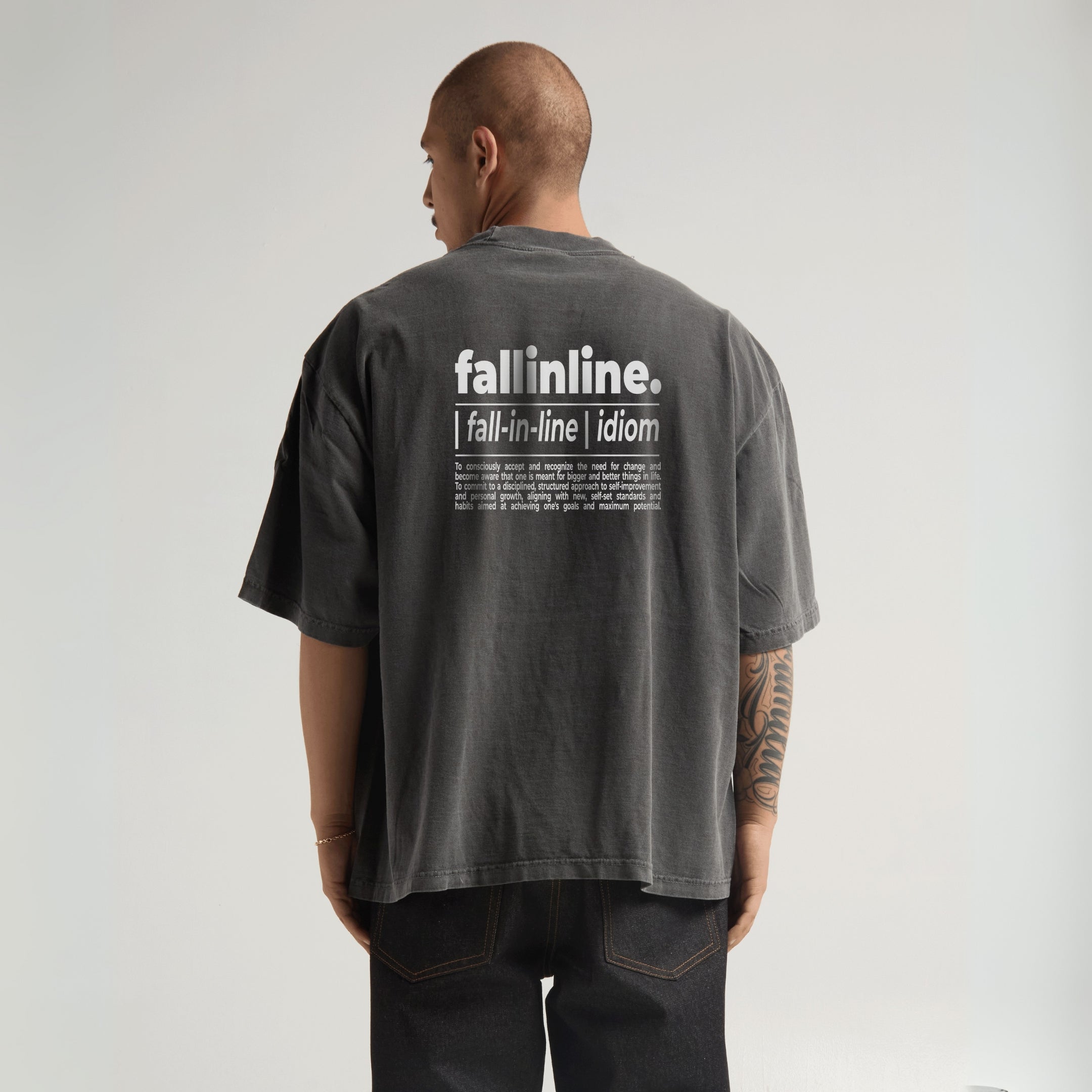 fallinline. Defined Heavyweight Tee