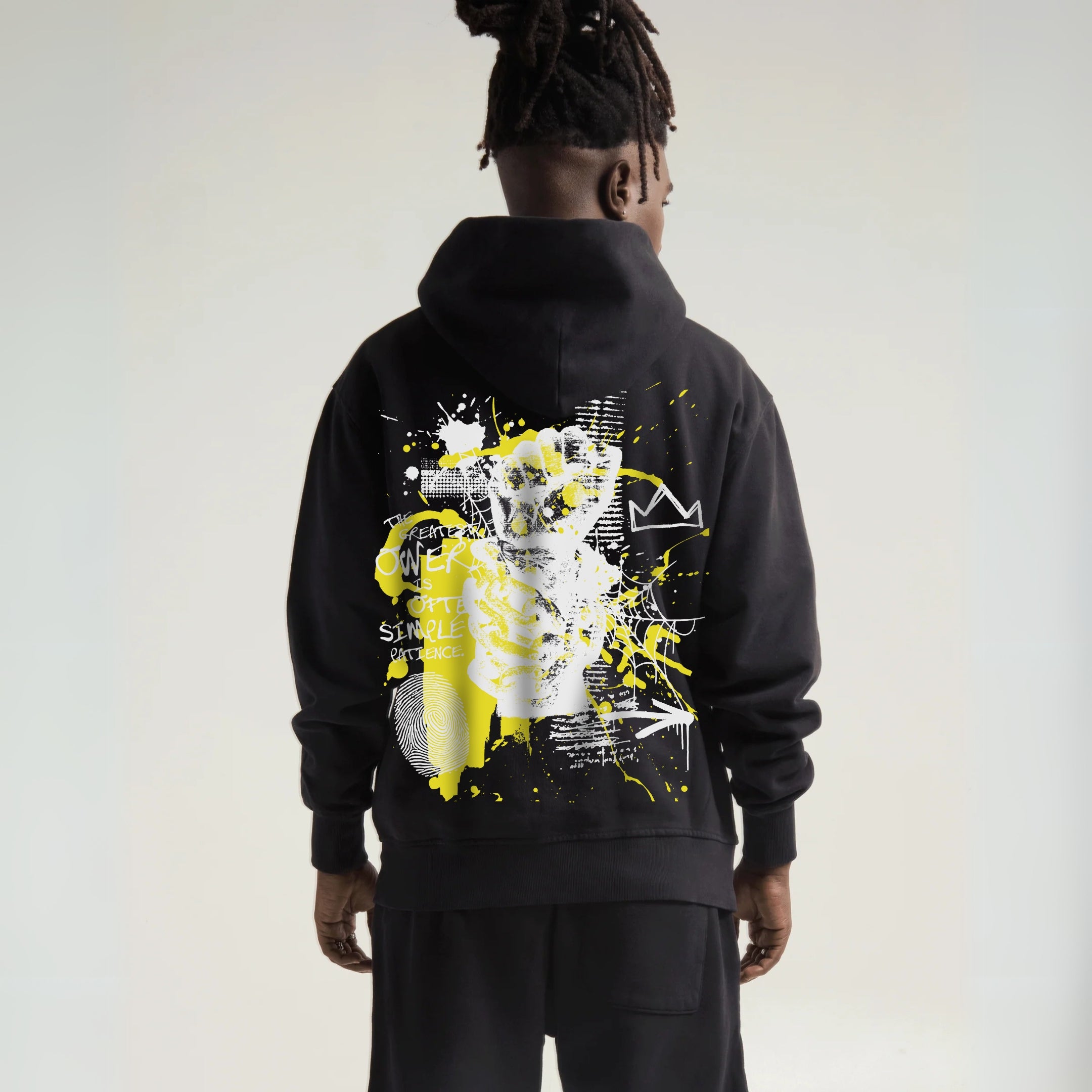 Simple Patience Heavyweight Hoodie