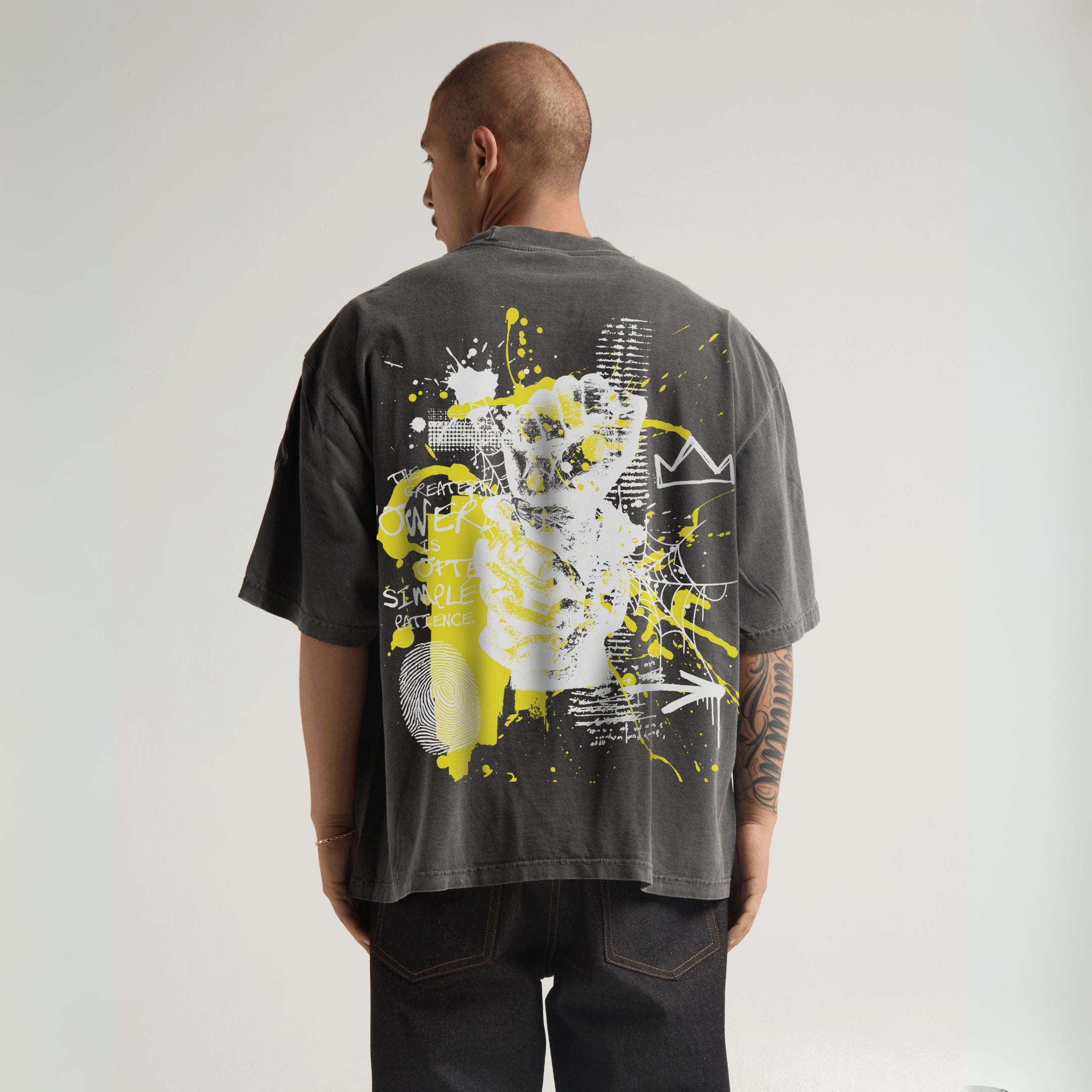 Simple Patience Heavyweight Tee